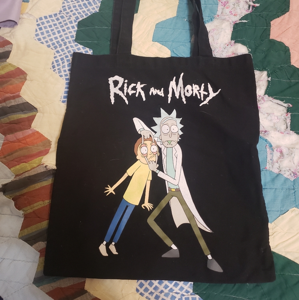 Rick And Morty Tote Bag